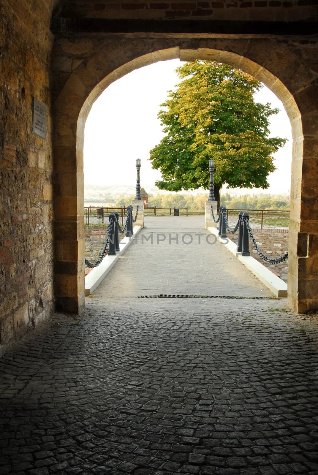 Belgrade fortress gate by simply