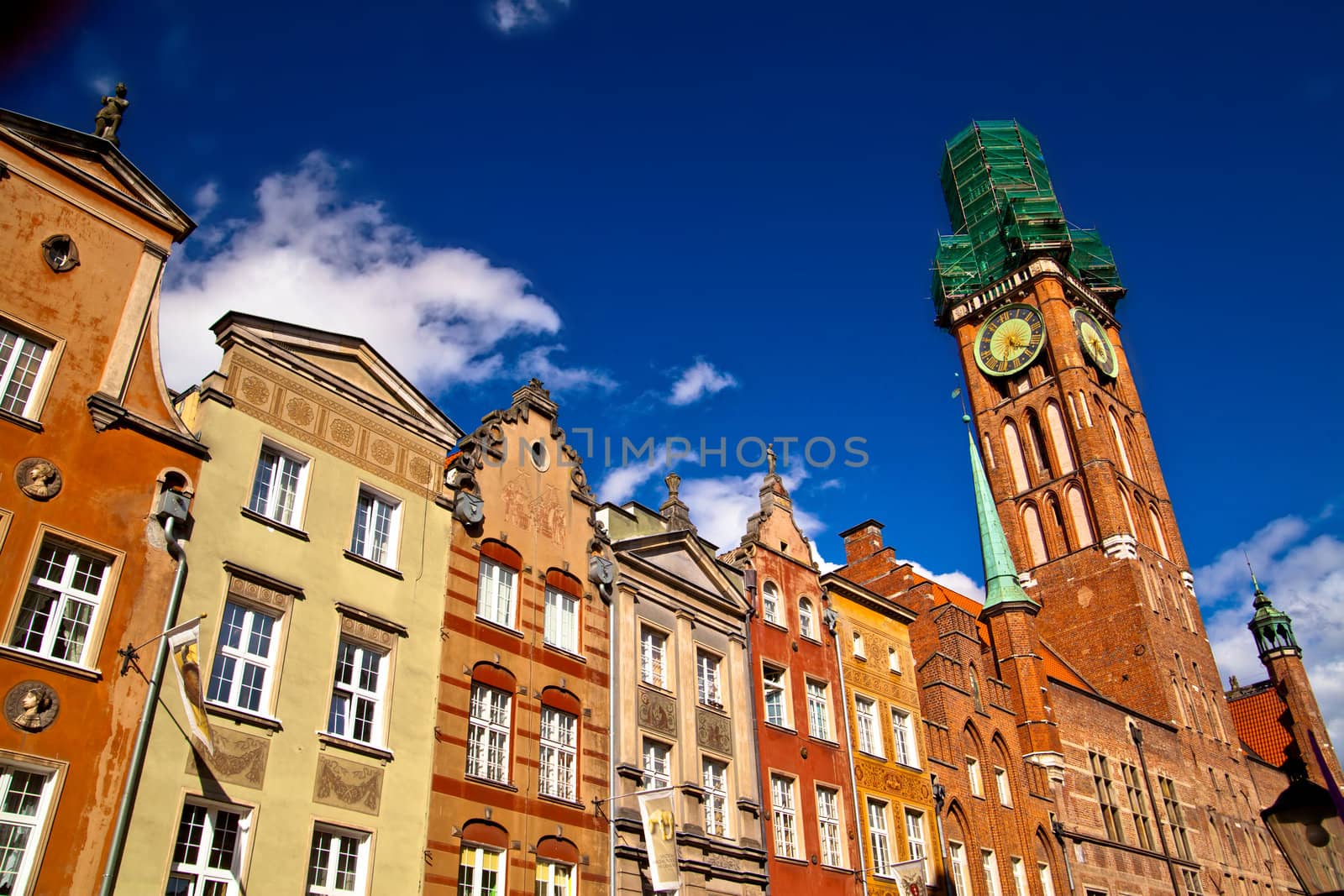 Old town in Gdansk Poland by remik44992