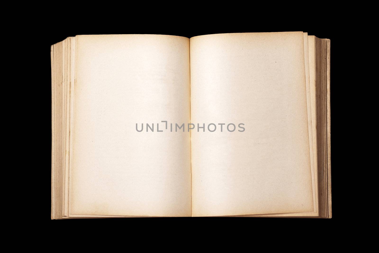 Old Antique Book on wooden table