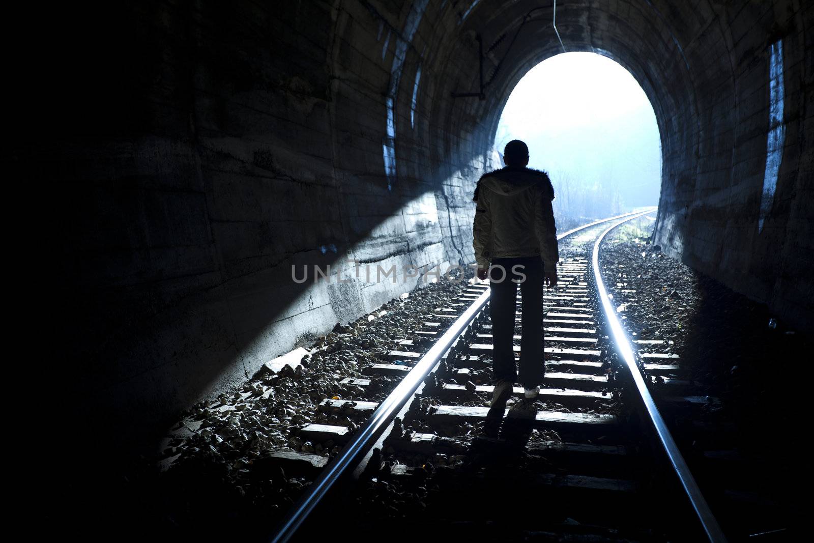 Exit from darknes - Light at end of tunnel
