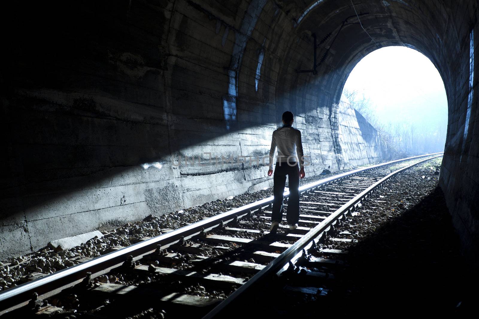Exit from darknes - Light at end of tunnel