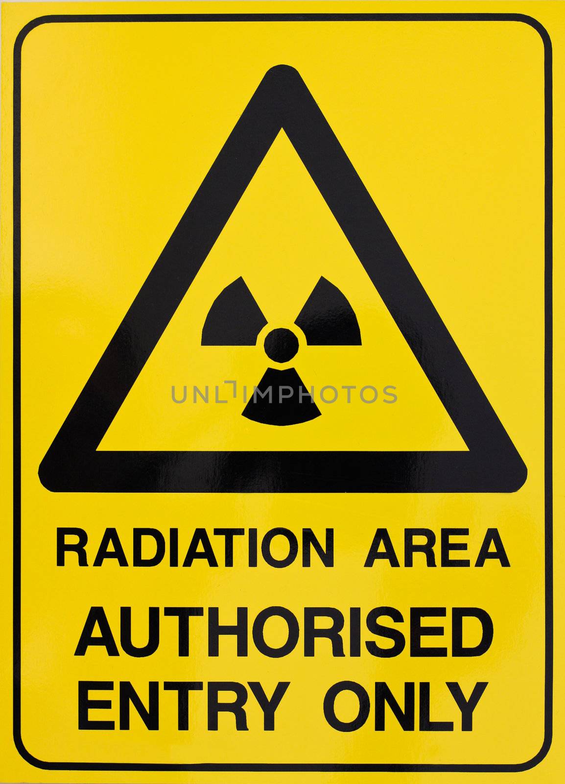 Nuclear radiation warning sign by Jaykayl