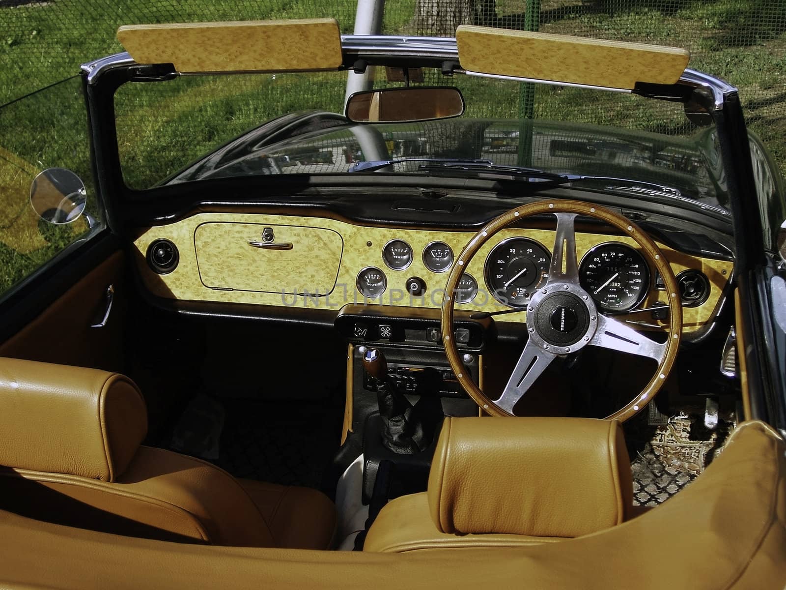 Vintage sport car