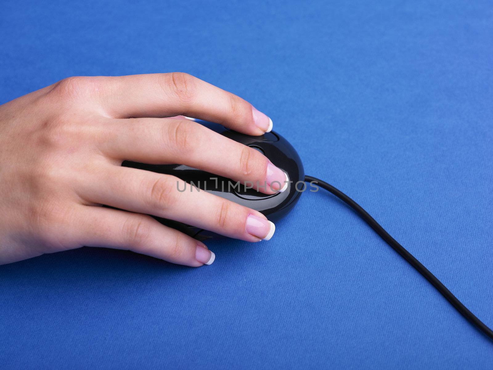 Computer work One-click management mouse hand