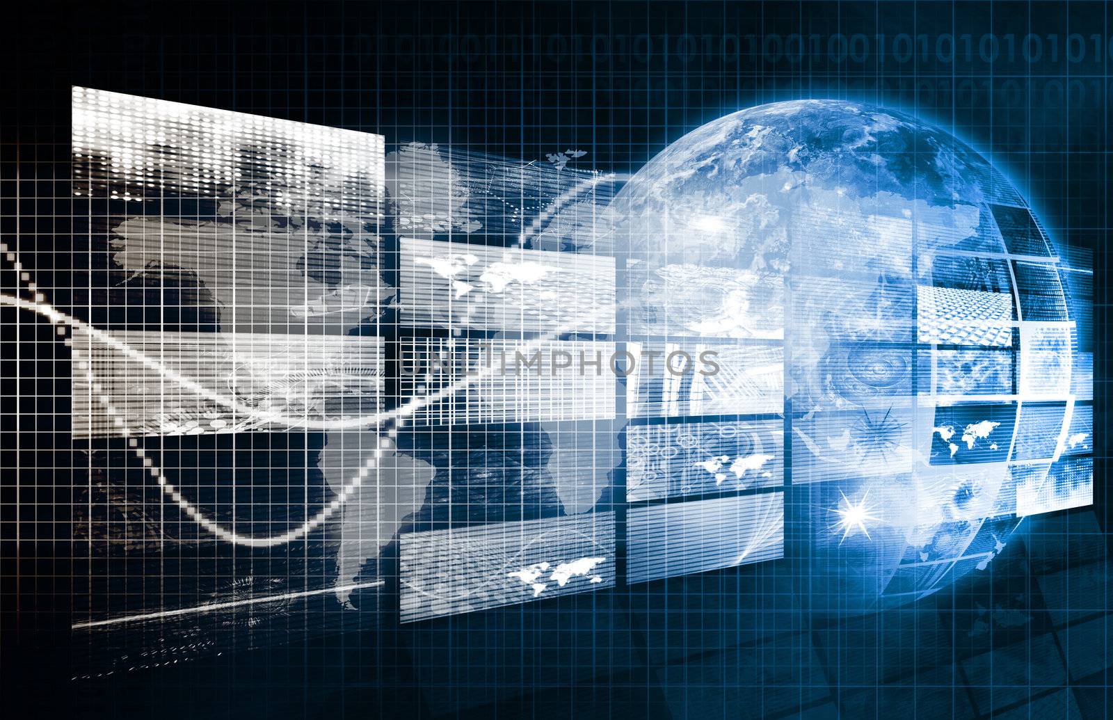 Internet Concept of the World Wide Web or WWW