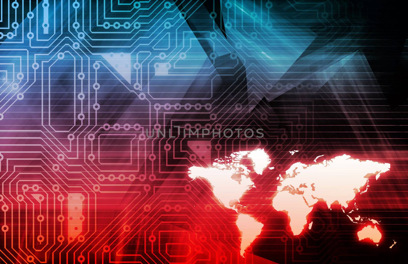 Mobility by Technology as a Concept Art