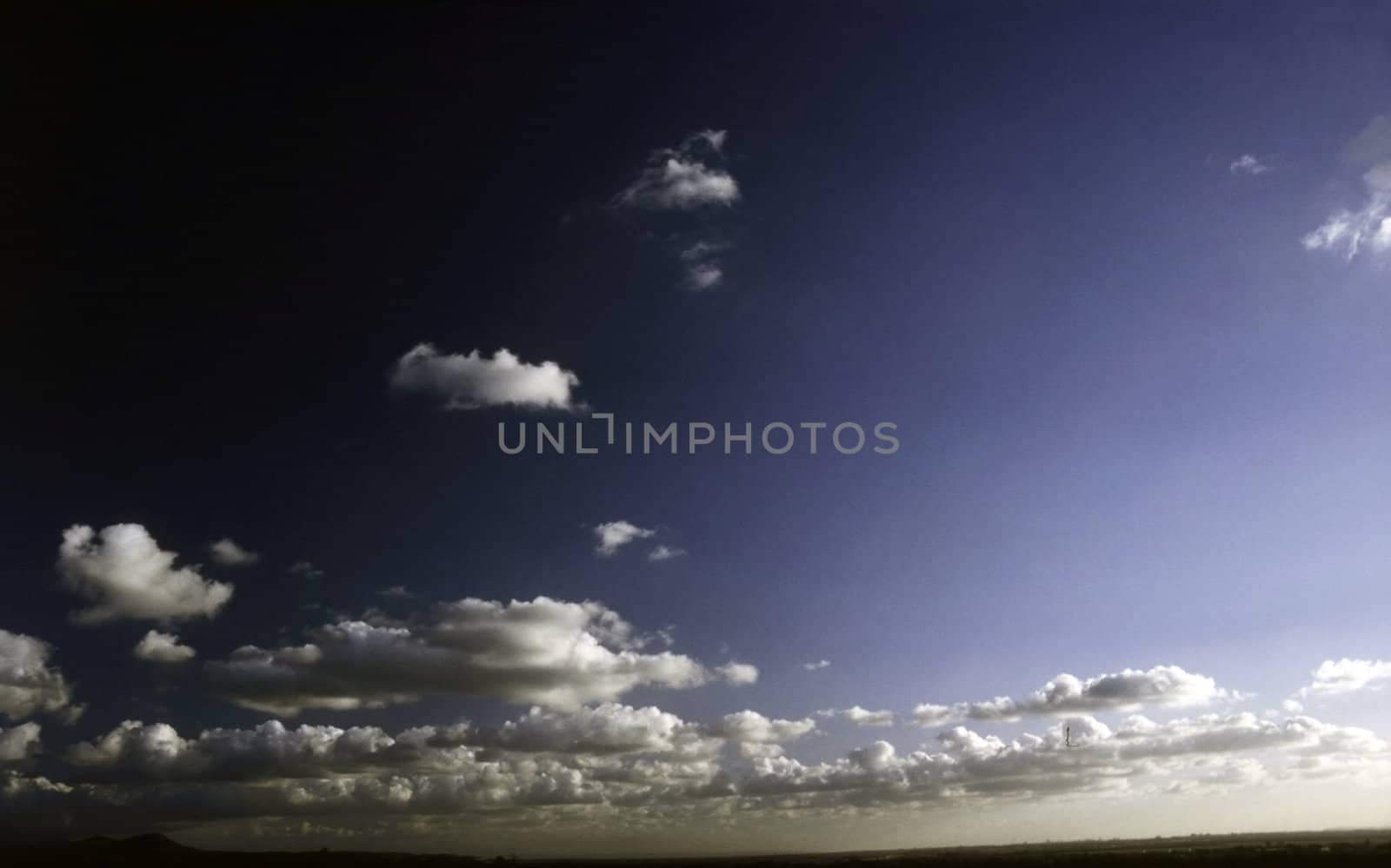 Landscape with clouds