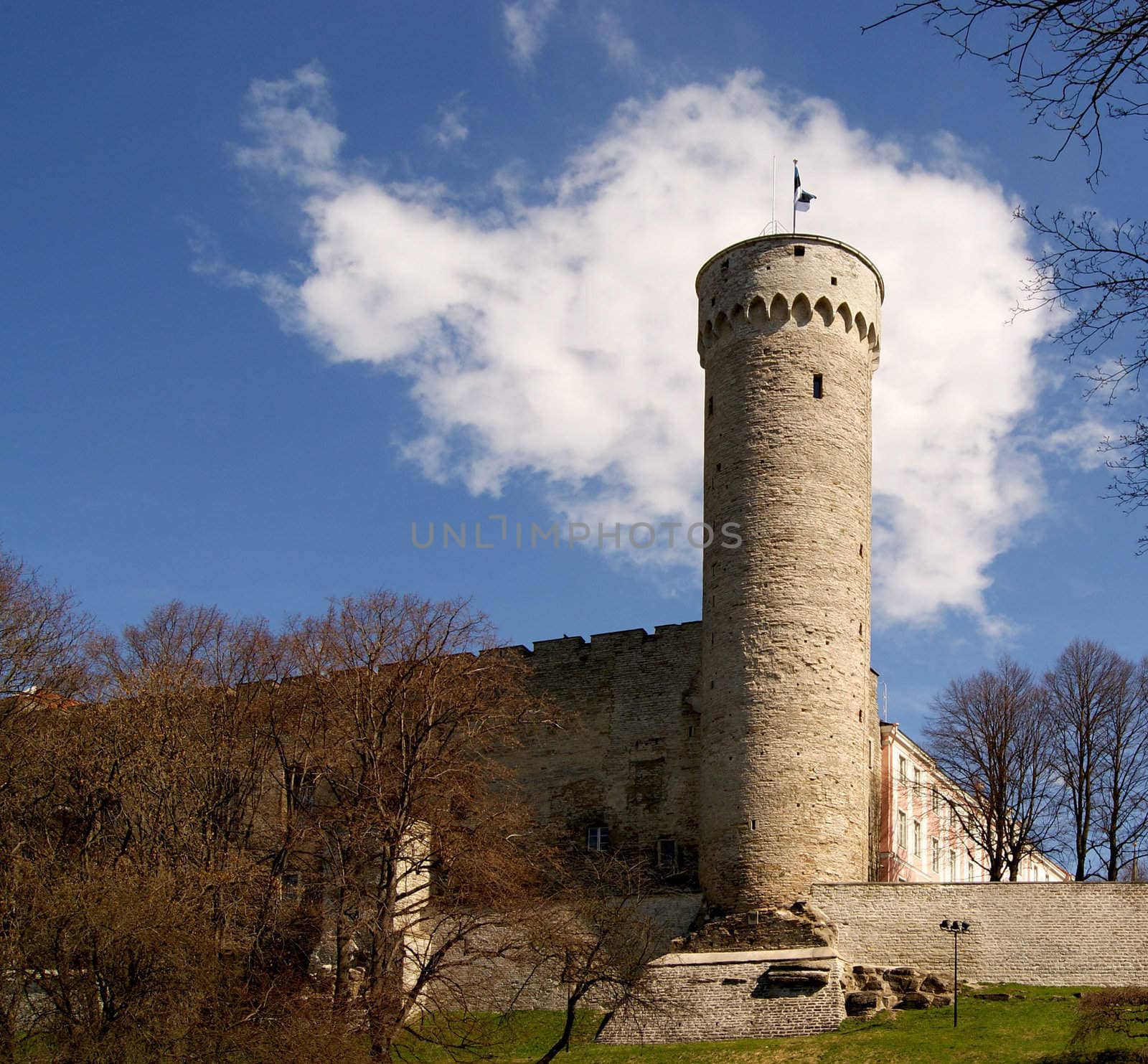 Tallinn, towers and walls of old city