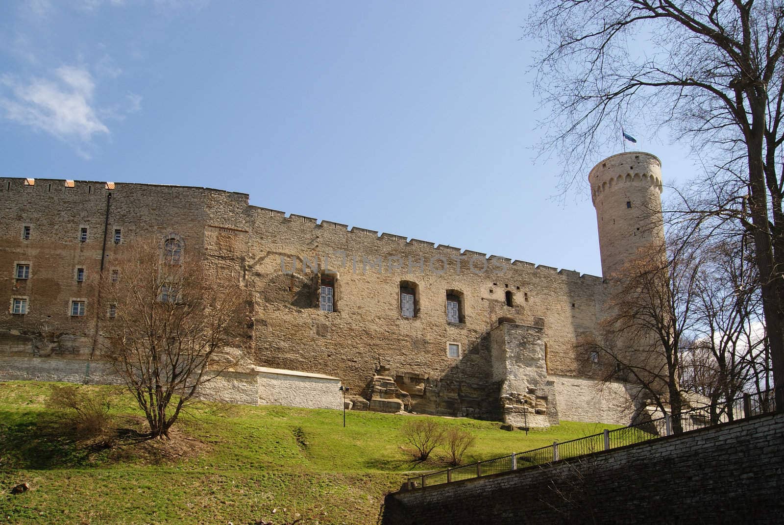 Tallinn, towers and walls of old city