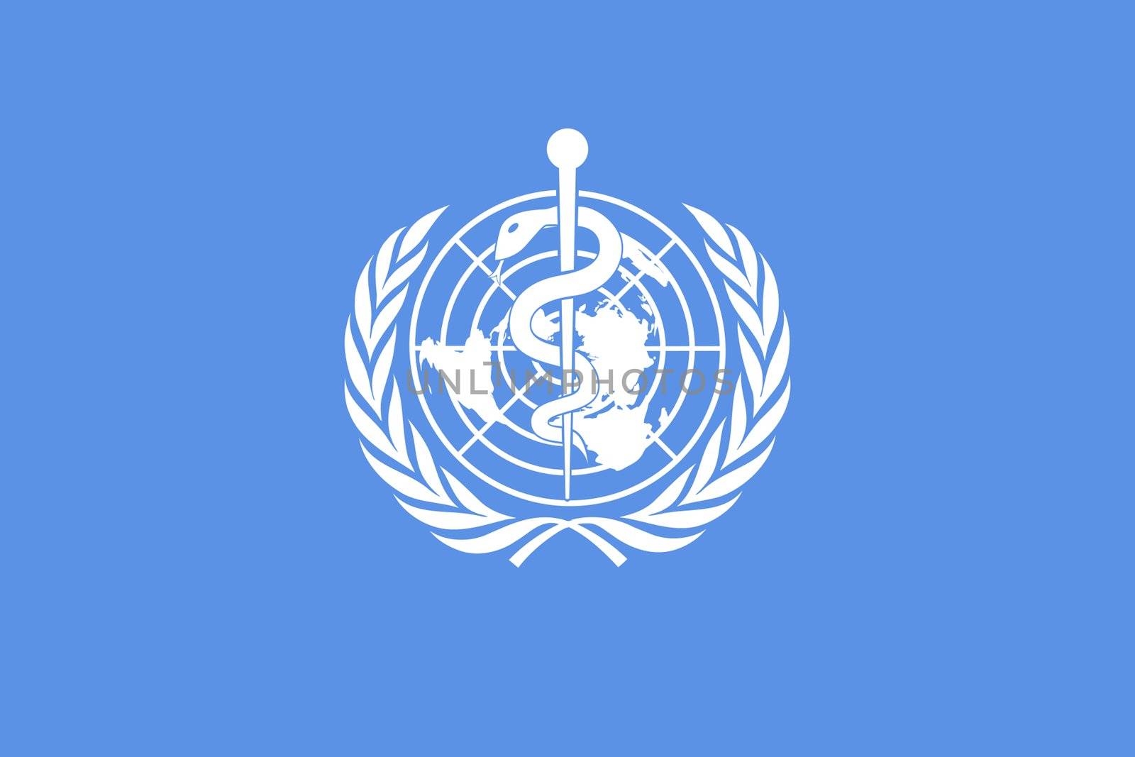 World Health Organization flag by speedfighter