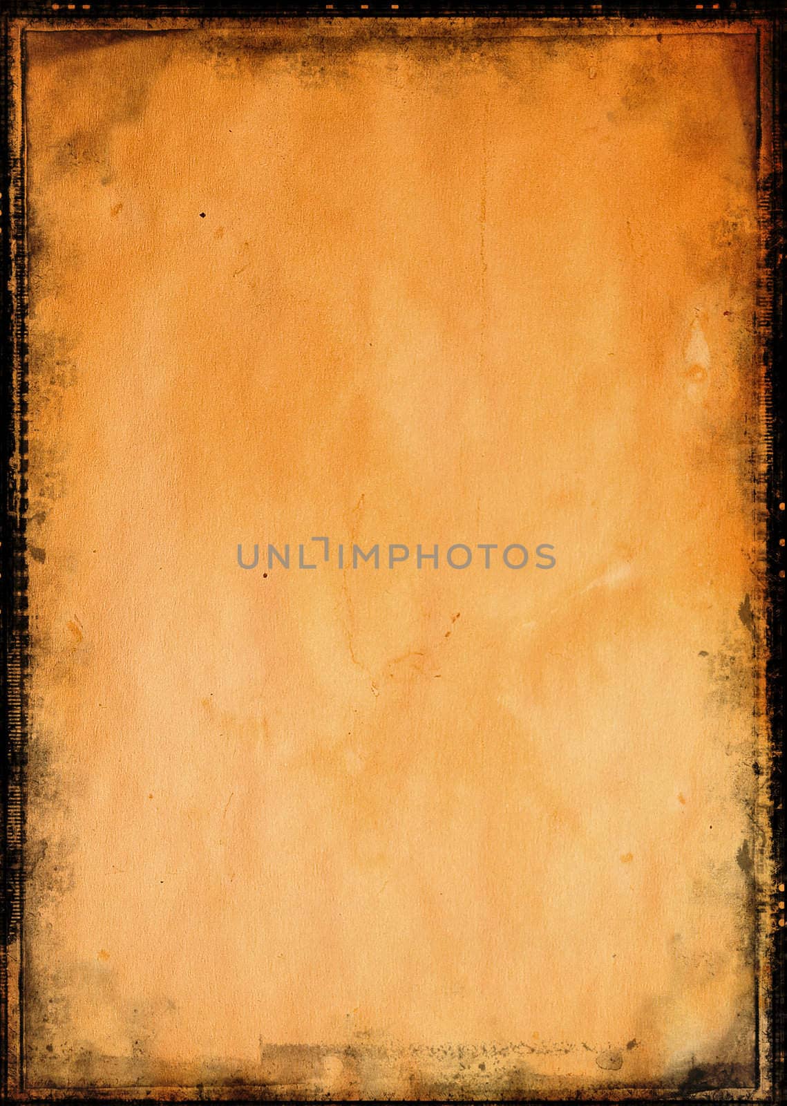 Computer designed grunge border and aged paper background