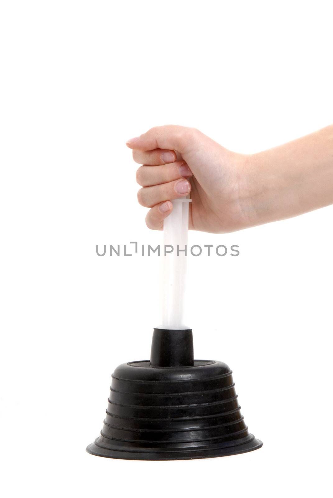 Hand with Plunger by Carche