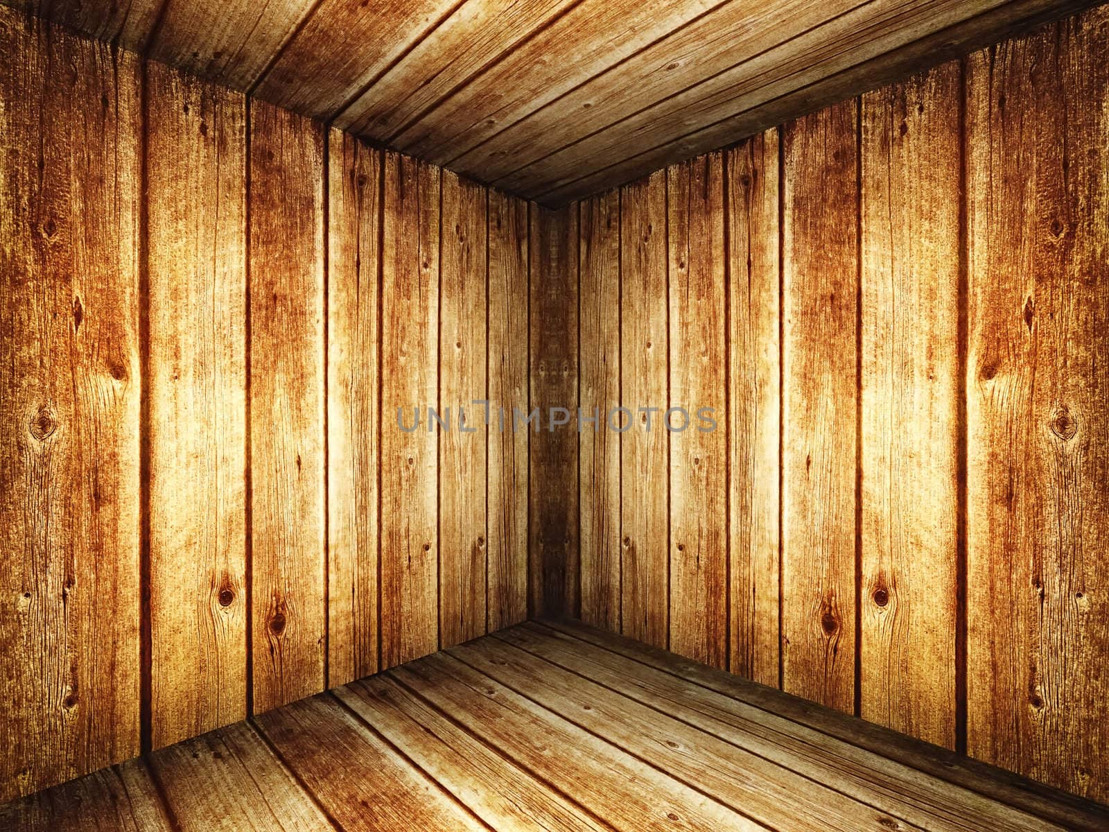 in  wooden box