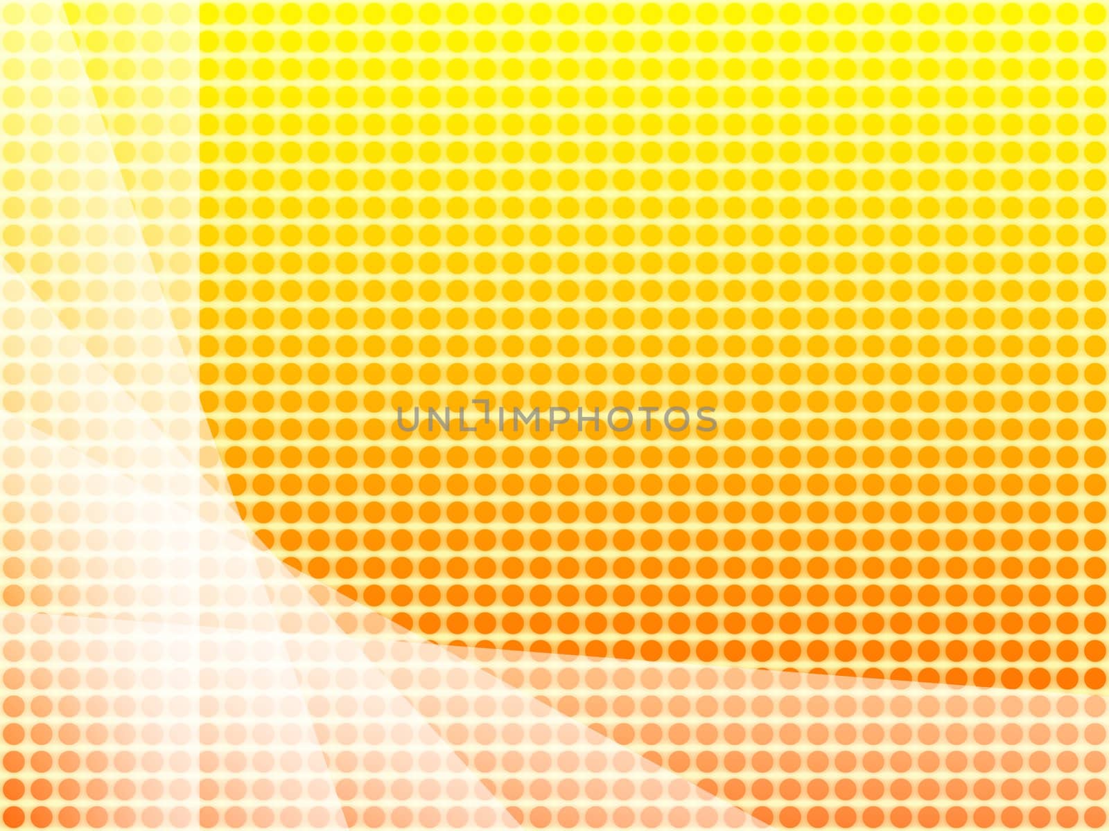 Abstract bright yellow wallpaper with dots and lines