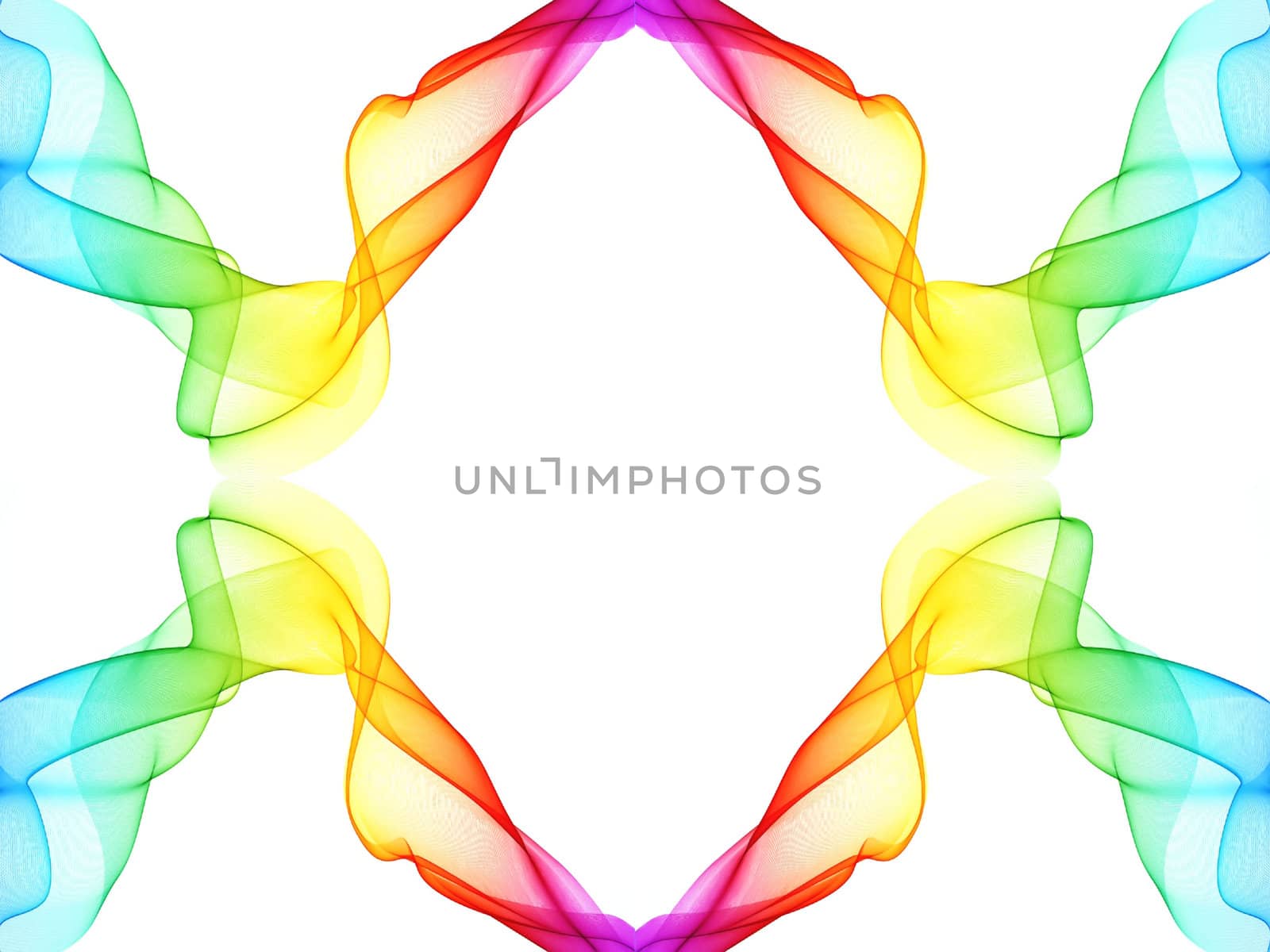 shape and color on a white background