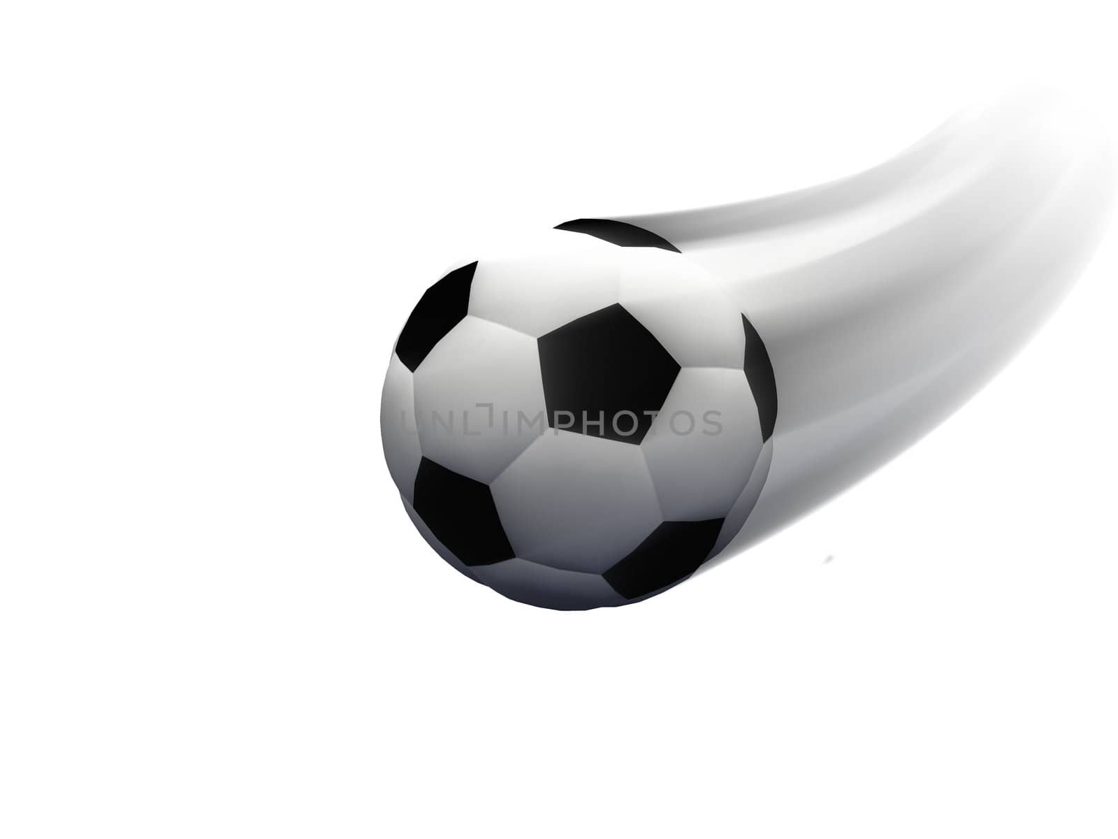 movement of an soccer ball
