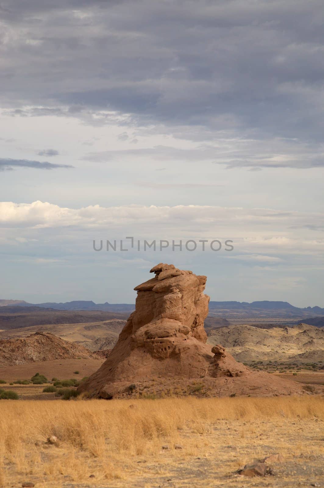 Brandberg desert in Namibia