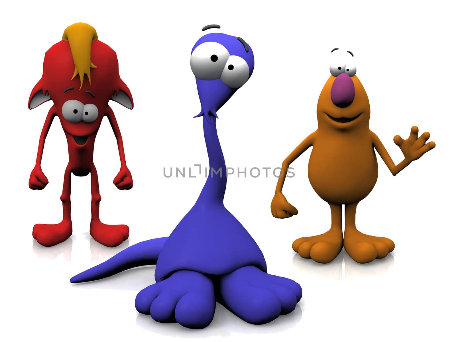 germ on a white background
