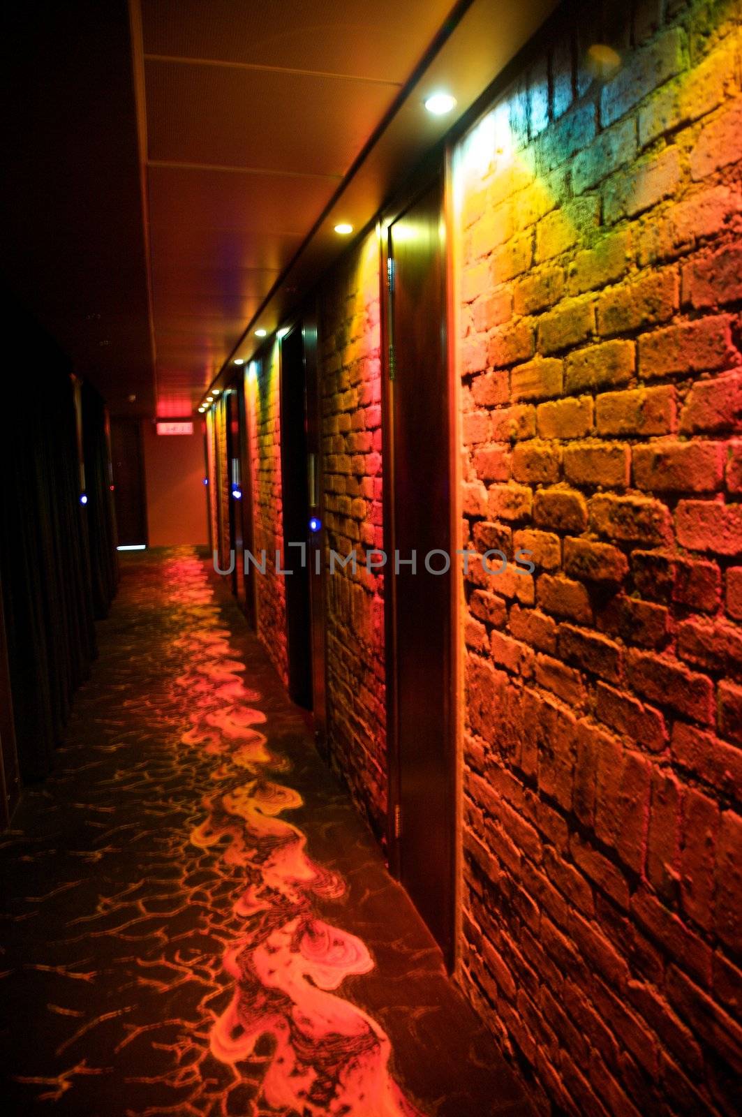 Main entrance of a luxury lodge in Namibia