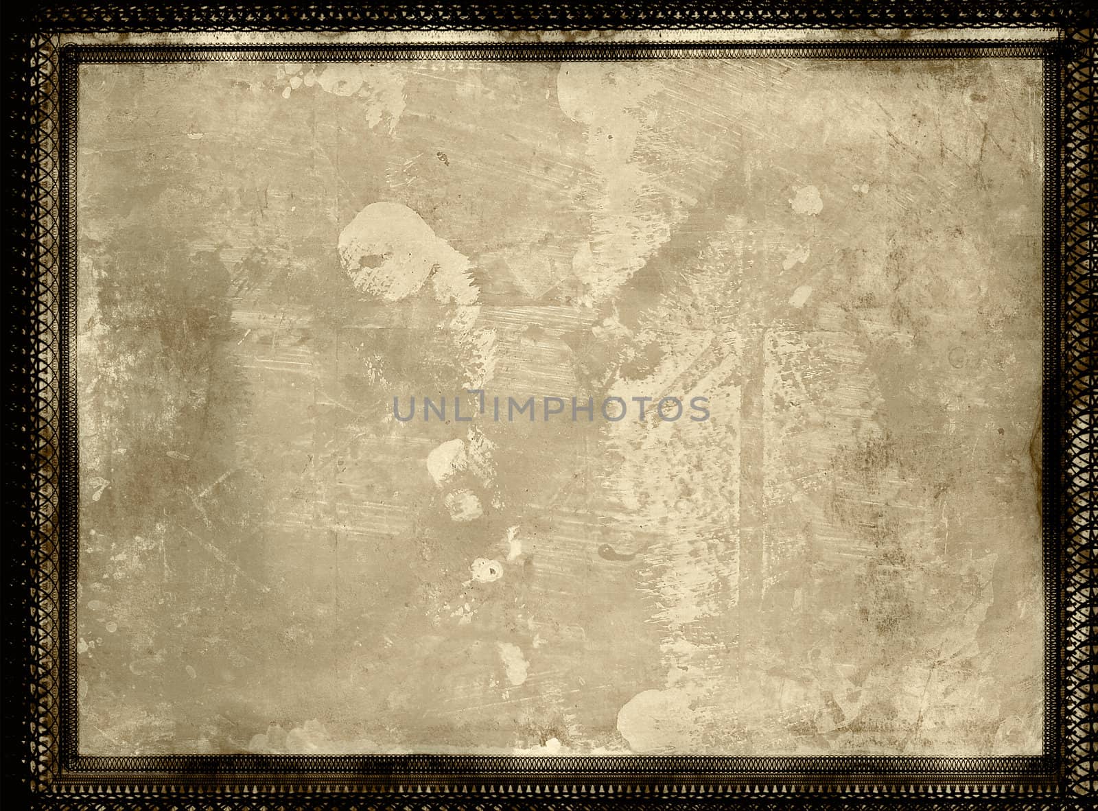 Grunge border and aged  background by Lizard