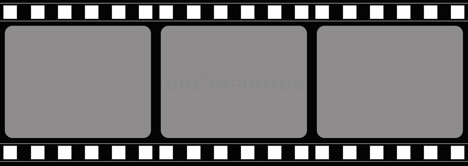 Computer designed film frame background