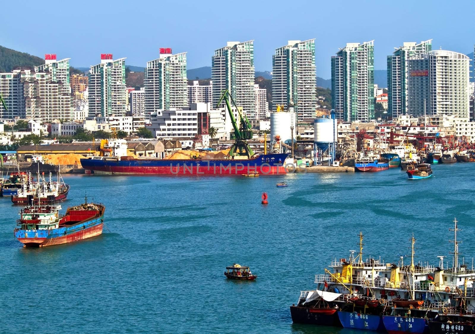 Phoenix Island Harbour of Sanya China by slimdragon