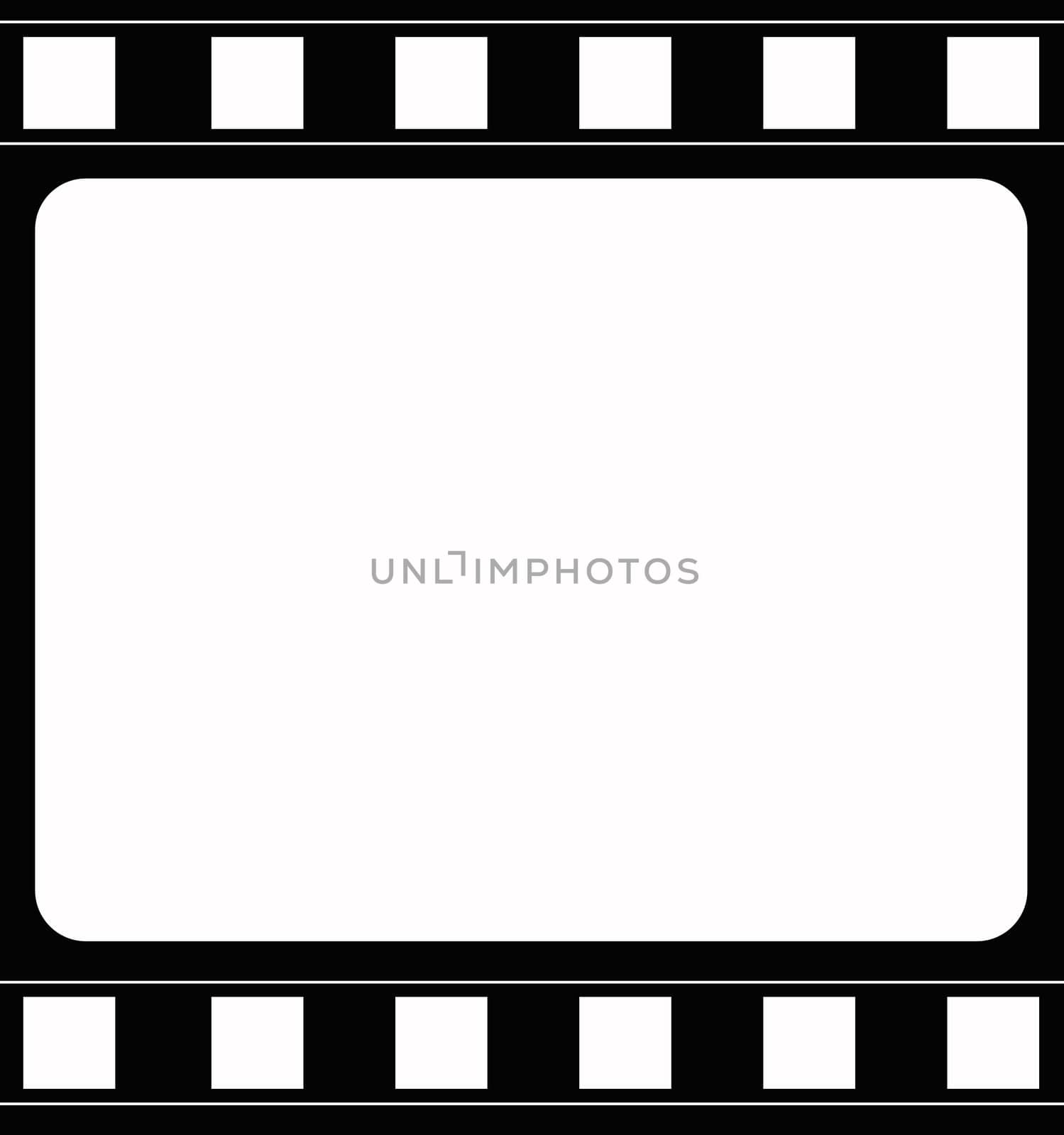 Computer designed film frame background