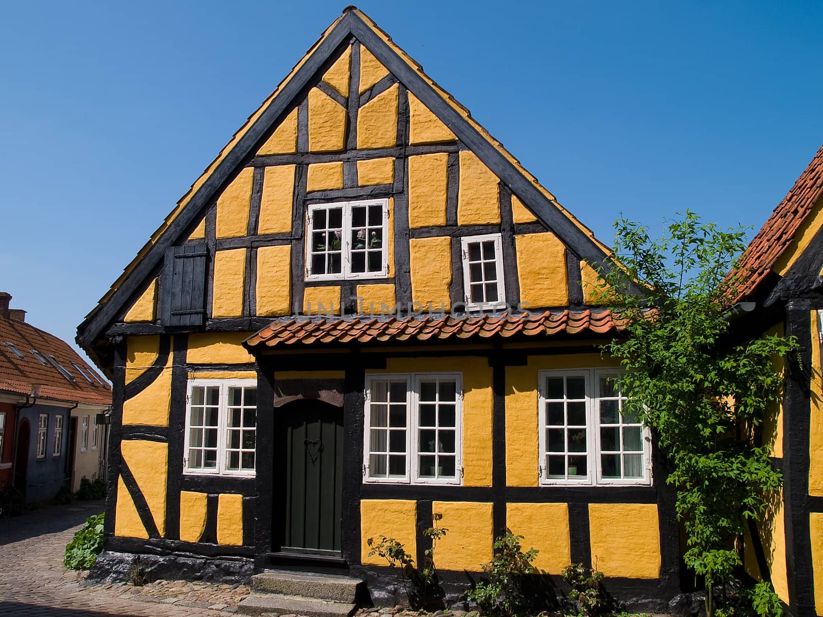 Traditional old Danish house by Ronyzmbow