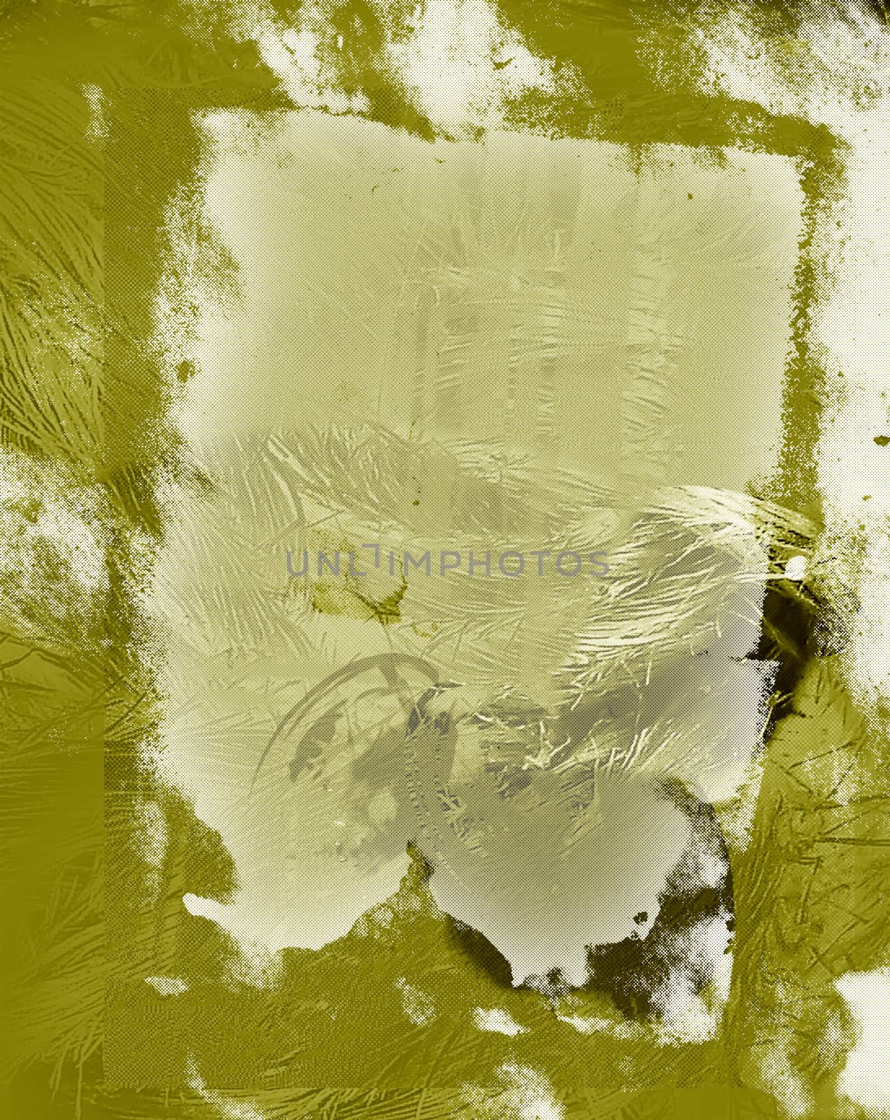 Computer designed highly detailed grunge textured border and background with space for your text or image