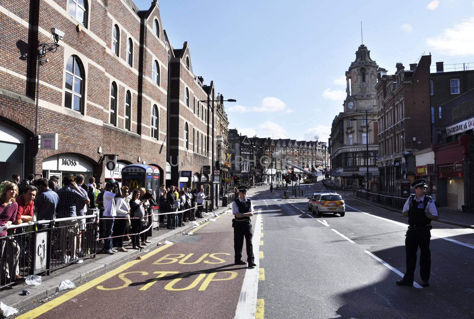 London riots aftermath, Clapham Junction, August 2011 by dutourdumonde