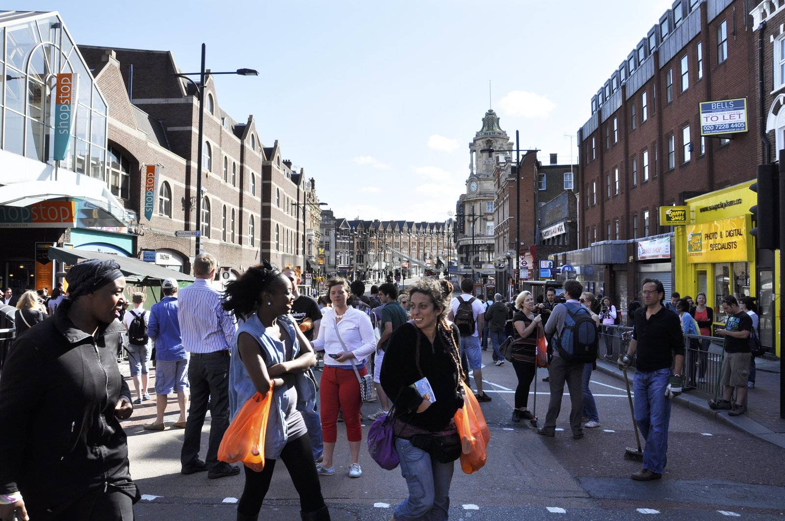 London riots aftermath, Clapham Junction, August 2011 by dutourdumonde