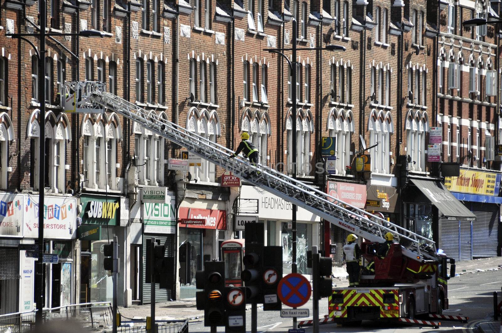 London riots aftermath, Clapham Junction, August 2011 by dutourdumonde