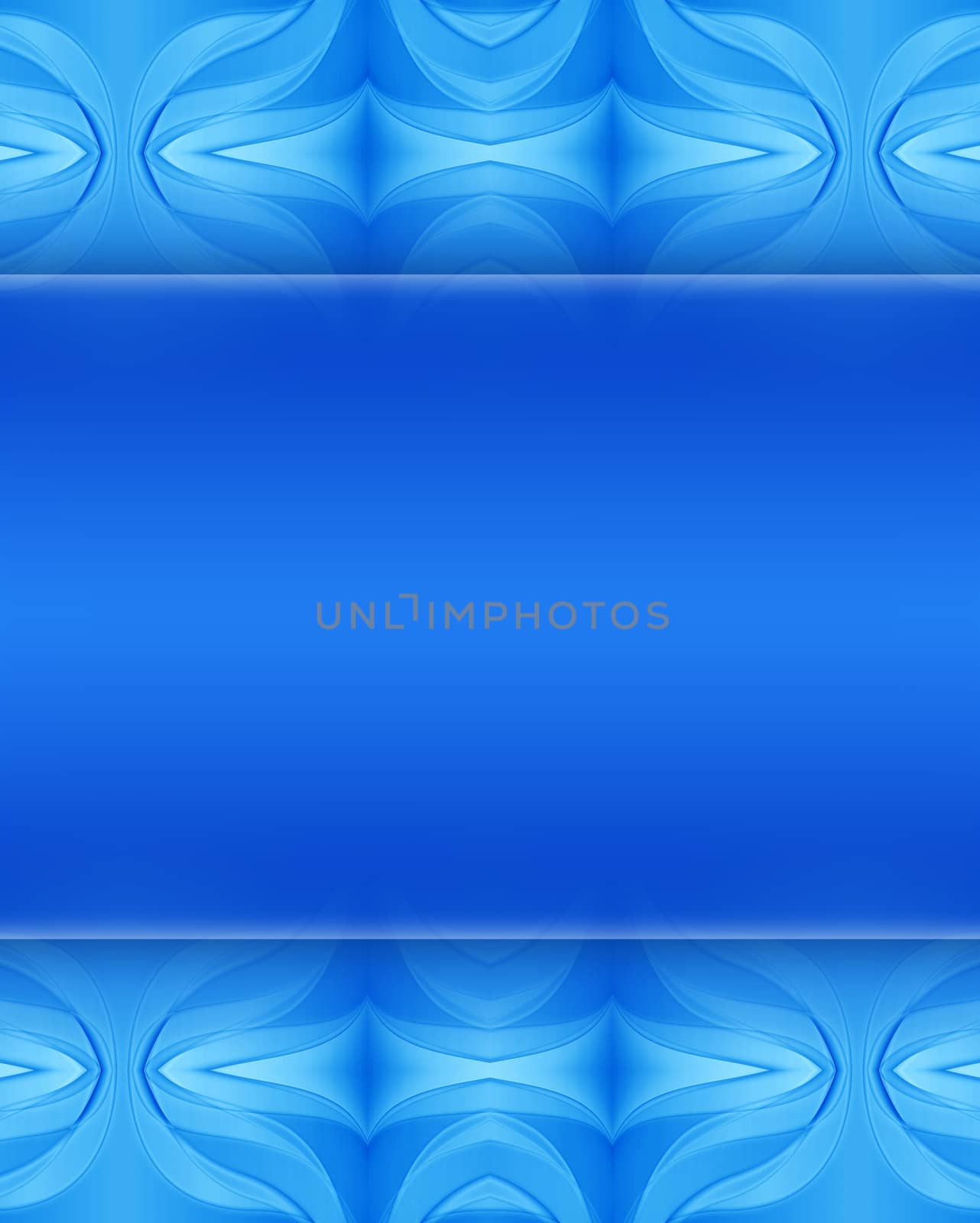 Computer designed blue abstract style background with space for your text