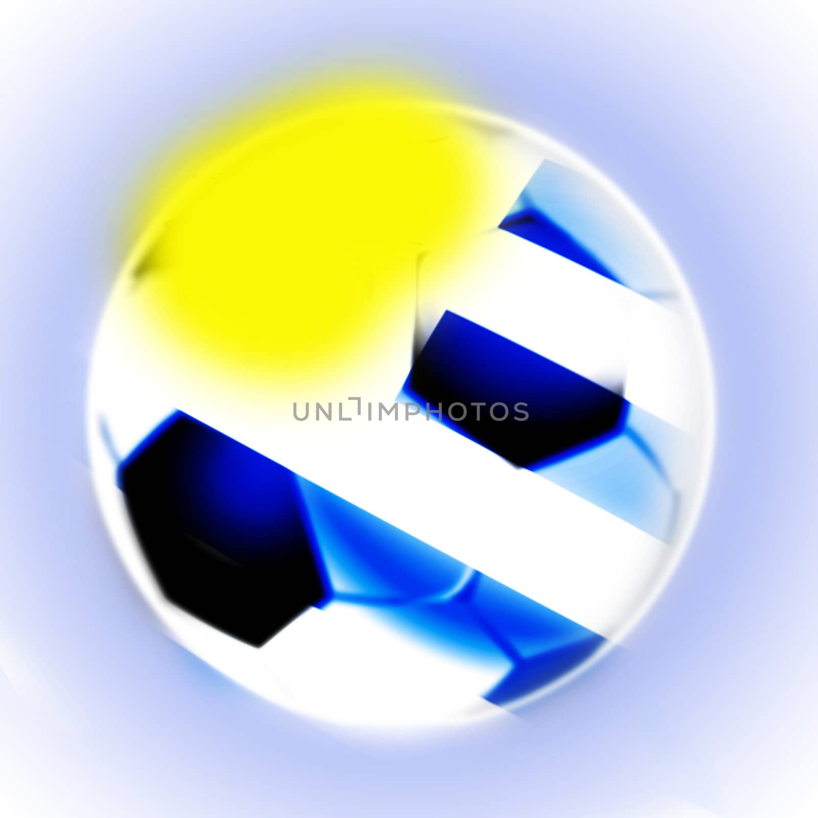 illustration of the uruguay football soccer ball