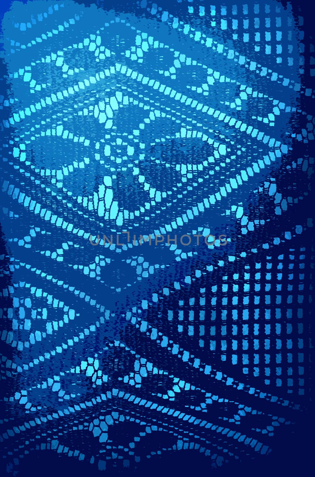 Computer designed blue abstract background