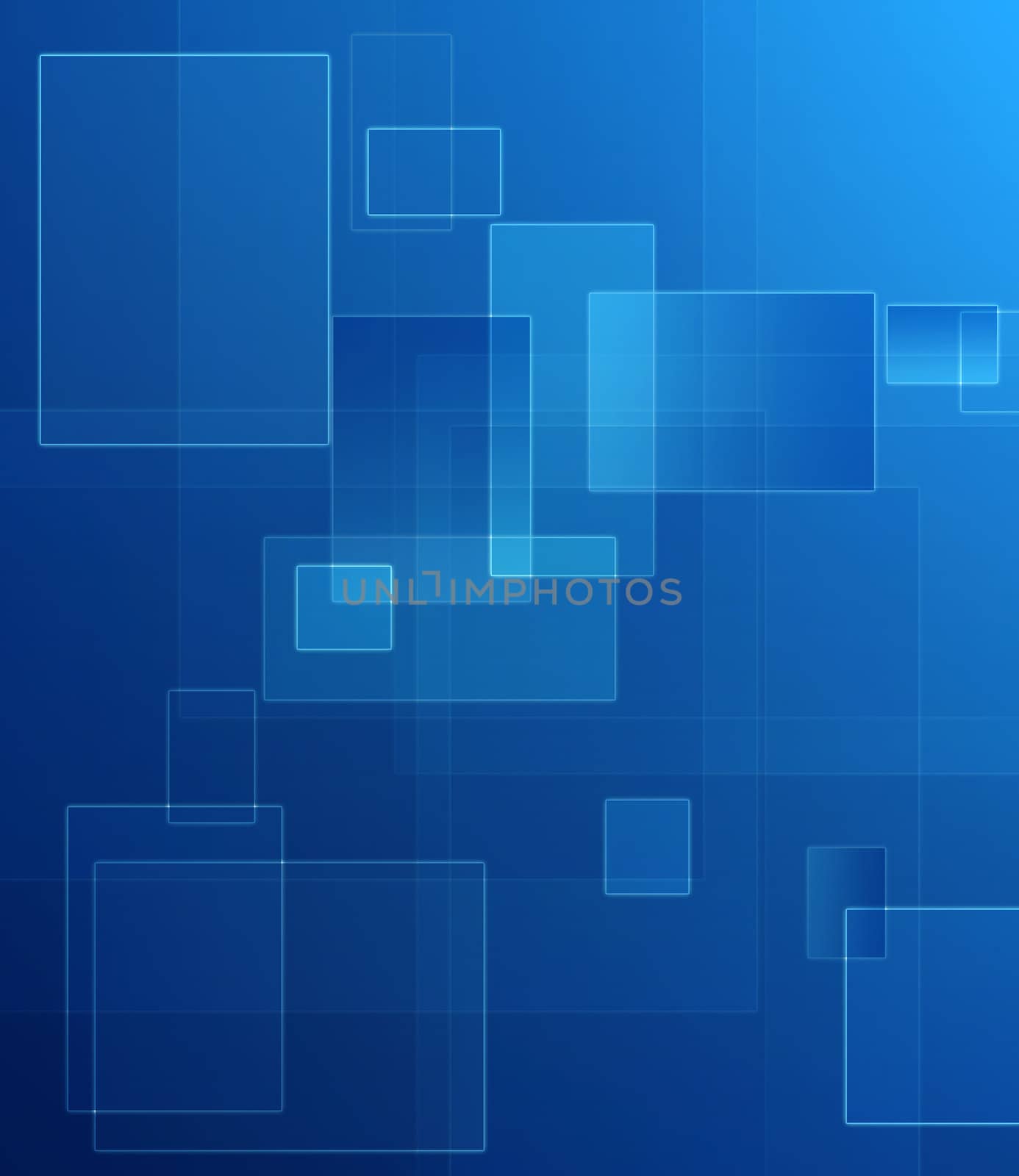 Computer designed modern blue abstract background