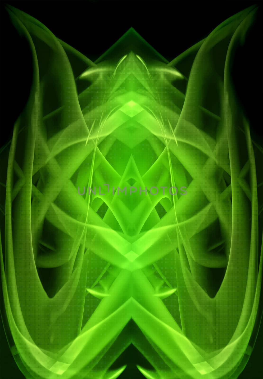 Computer designed green abstract style background