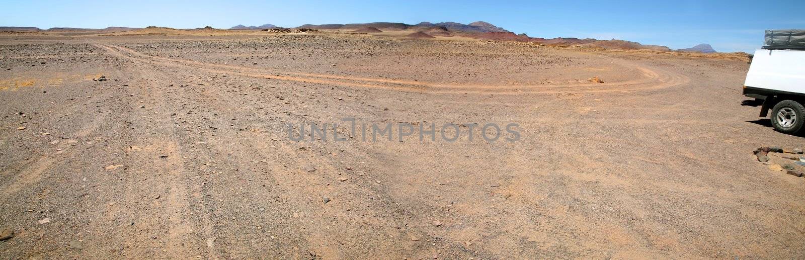 Empty Road somewhere in Namibia