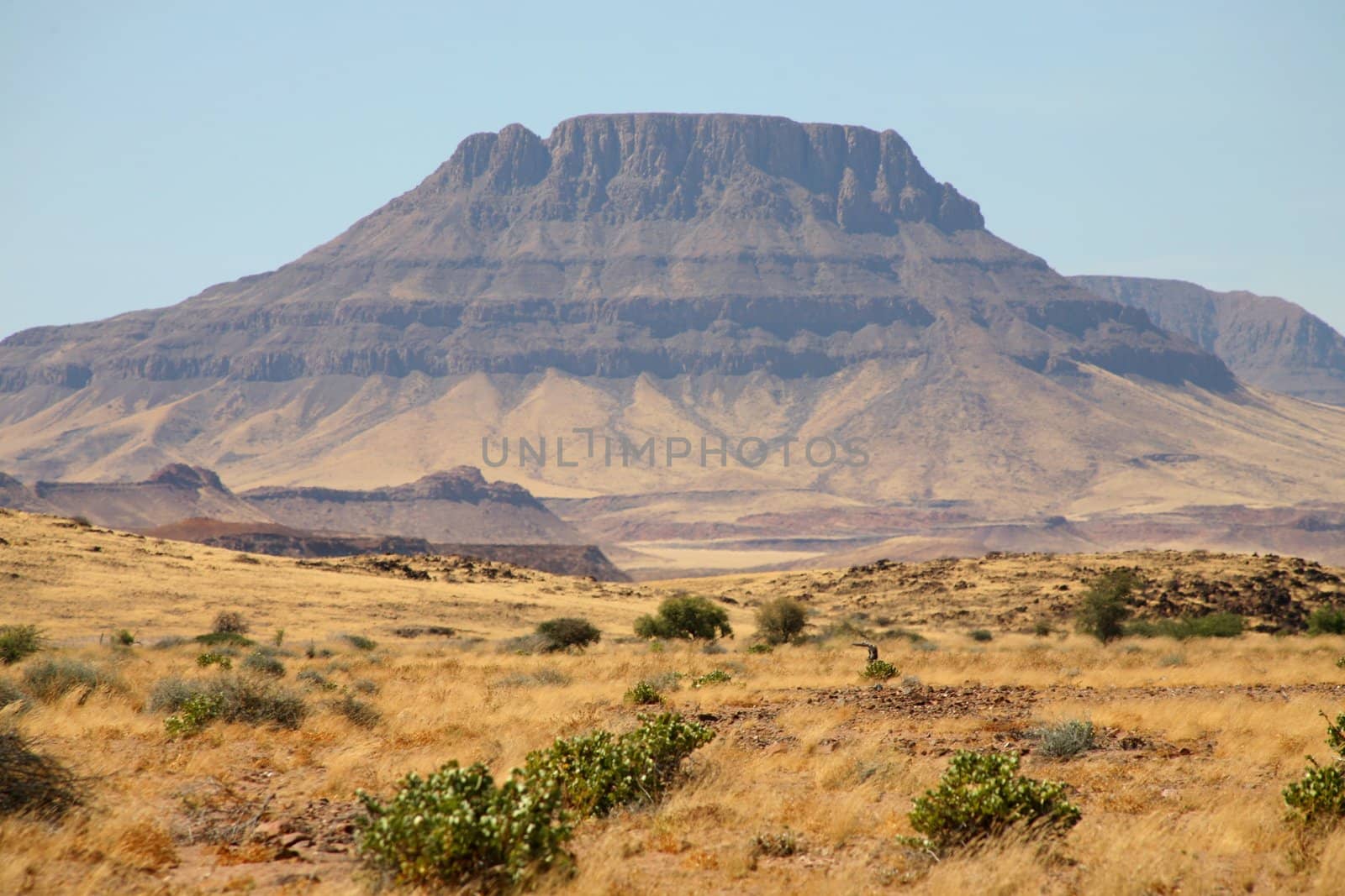 Landscape in Namibia - Brandberg Mountains