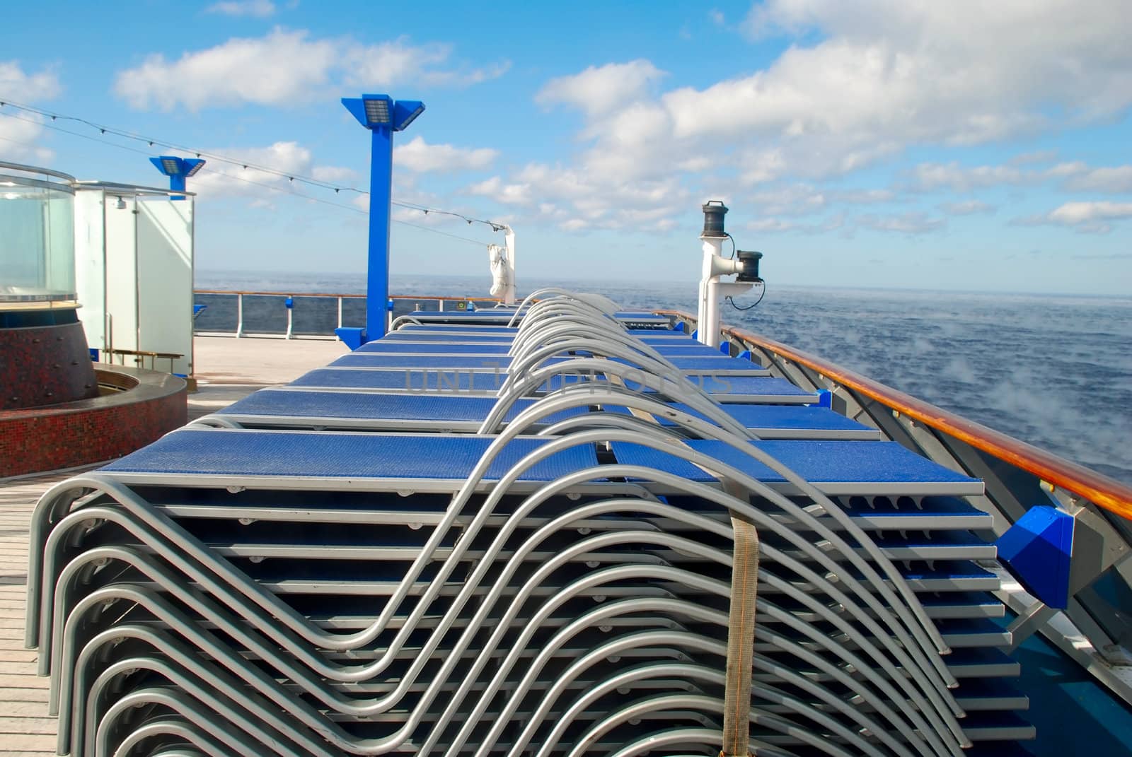 stock pictures of chairs used on the deck of a cruise ship