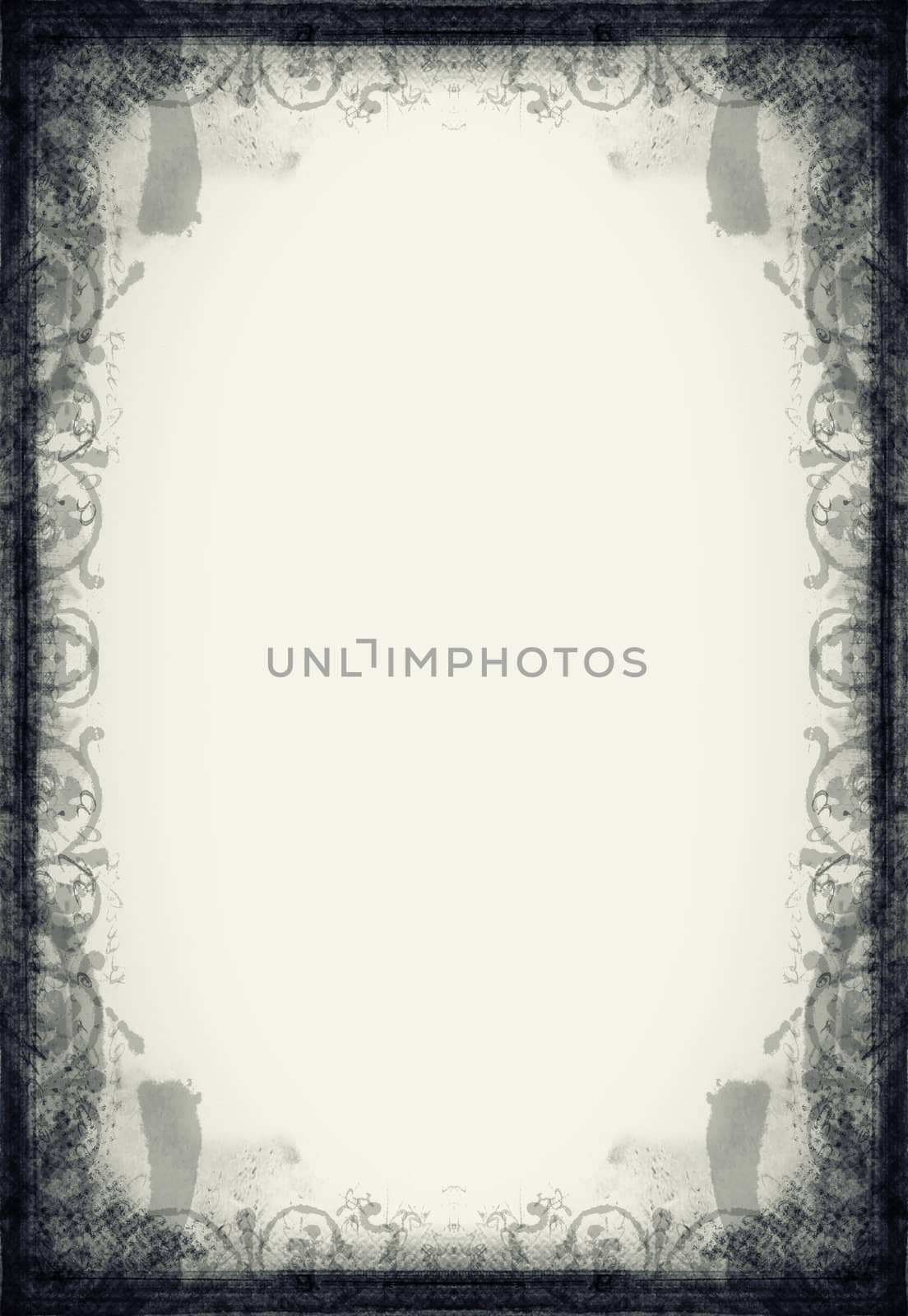 Computer designed highly detailed grunge frame  with space for your text or image. Great grunge layer for your projects.