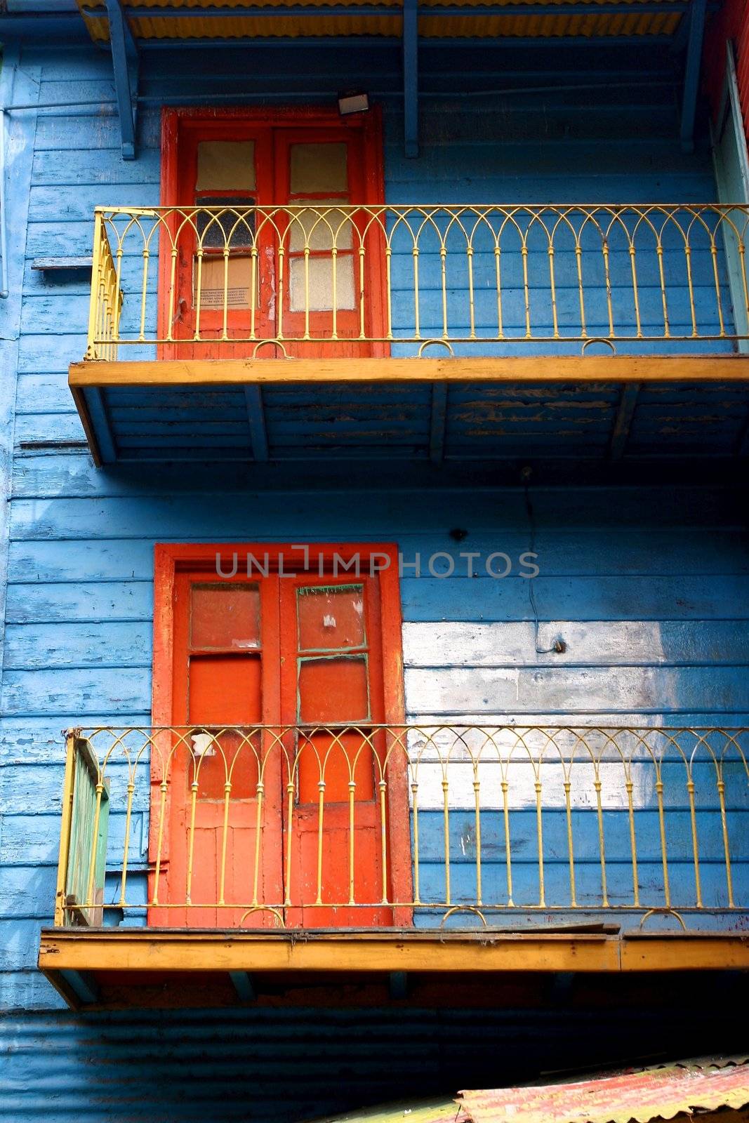 La boca in Buenos Aires - the first italian area of  buenos aires