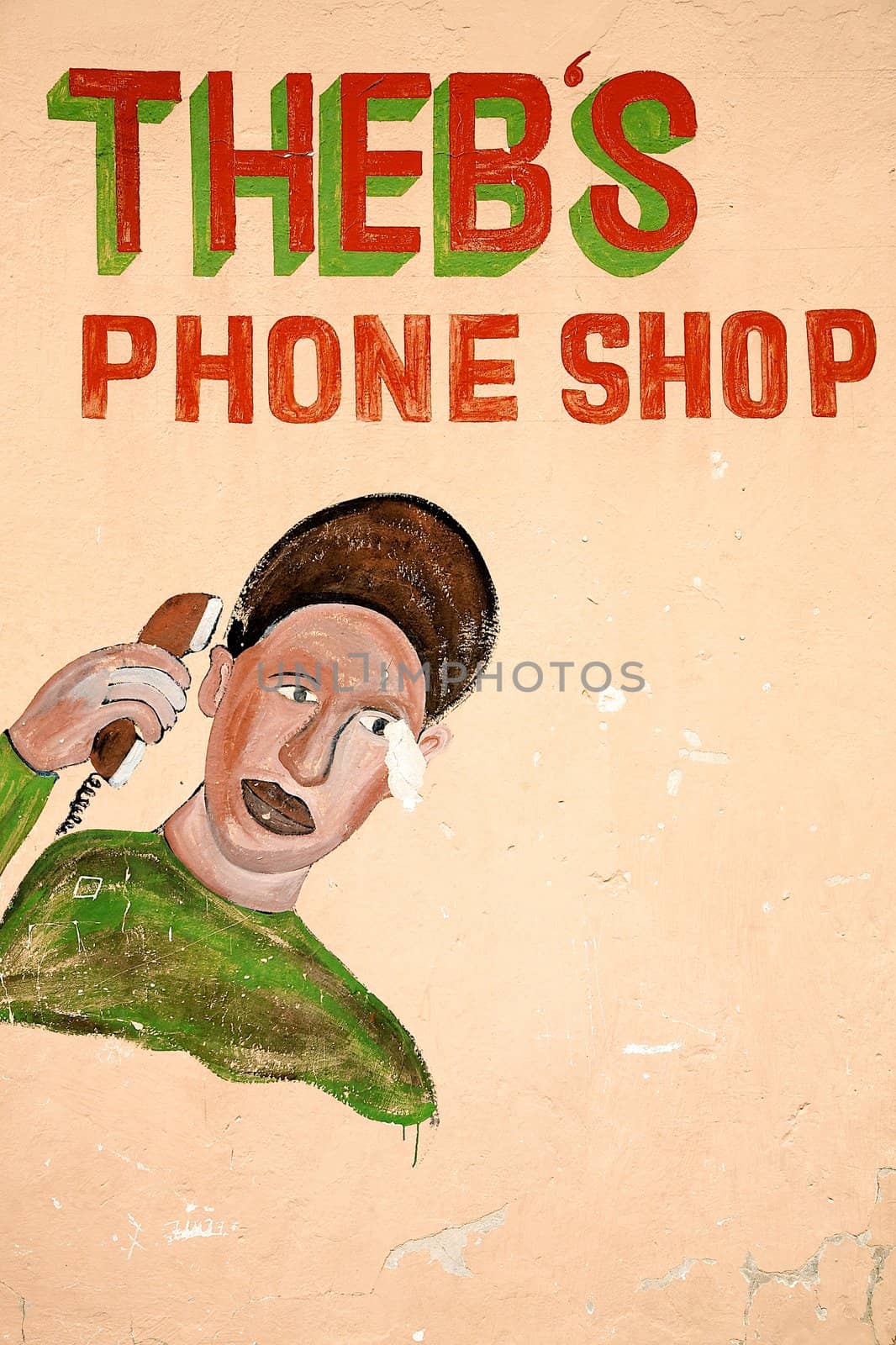 Phone shop signboard