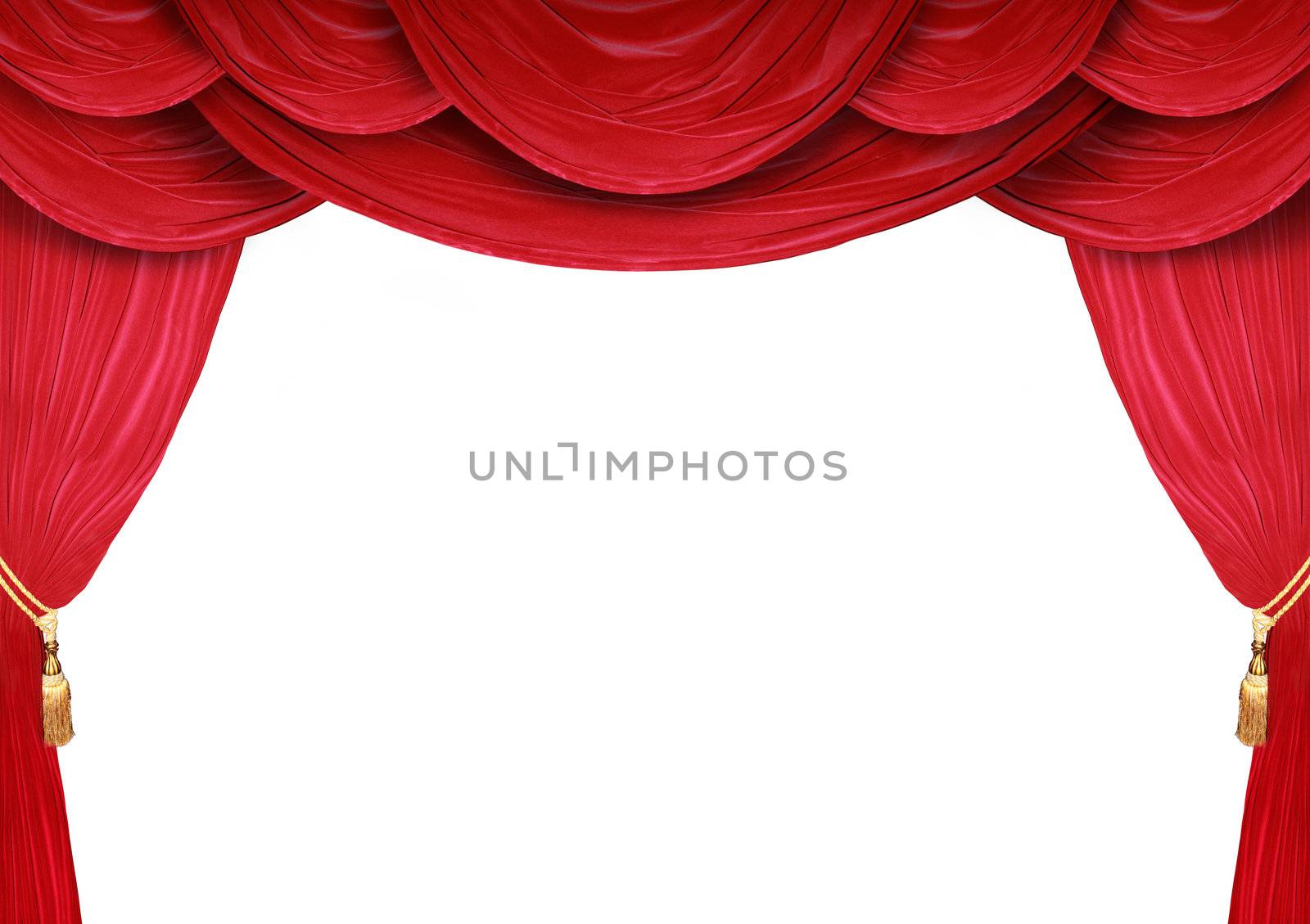 Backdrop of a theater  by photochecker