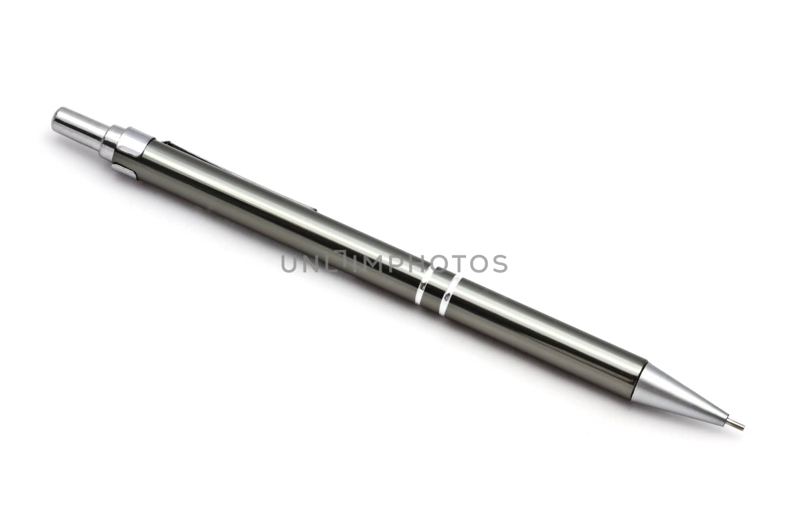 Mechanical pencil isolated on white background