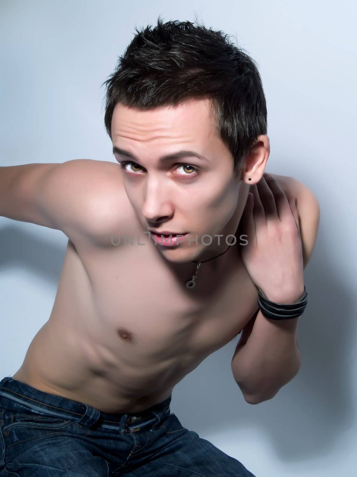 Attractive young man by henrischmit