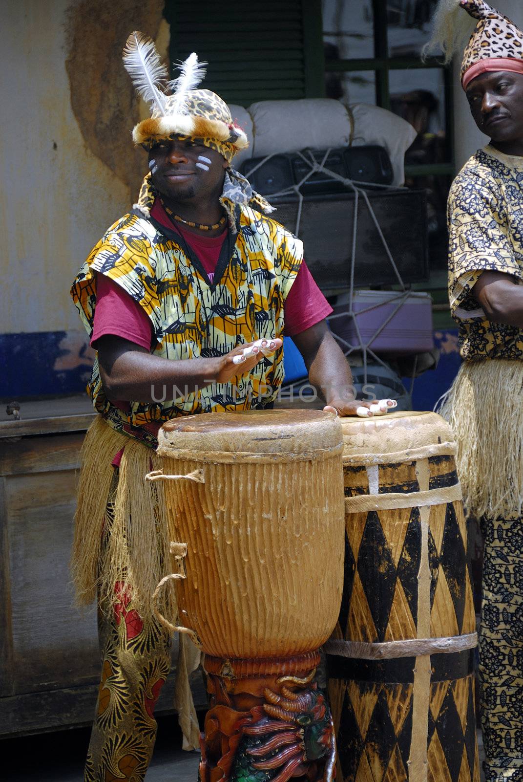 African Drummers by pazham