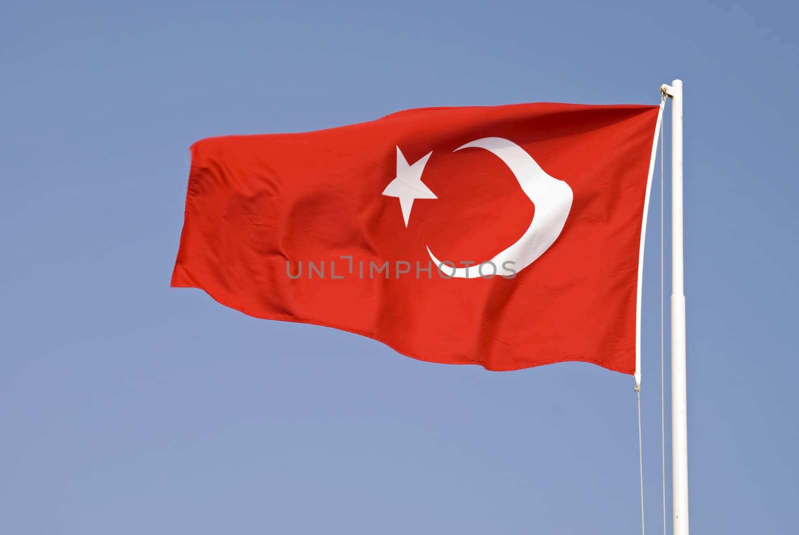 Turkish flag by Gertje