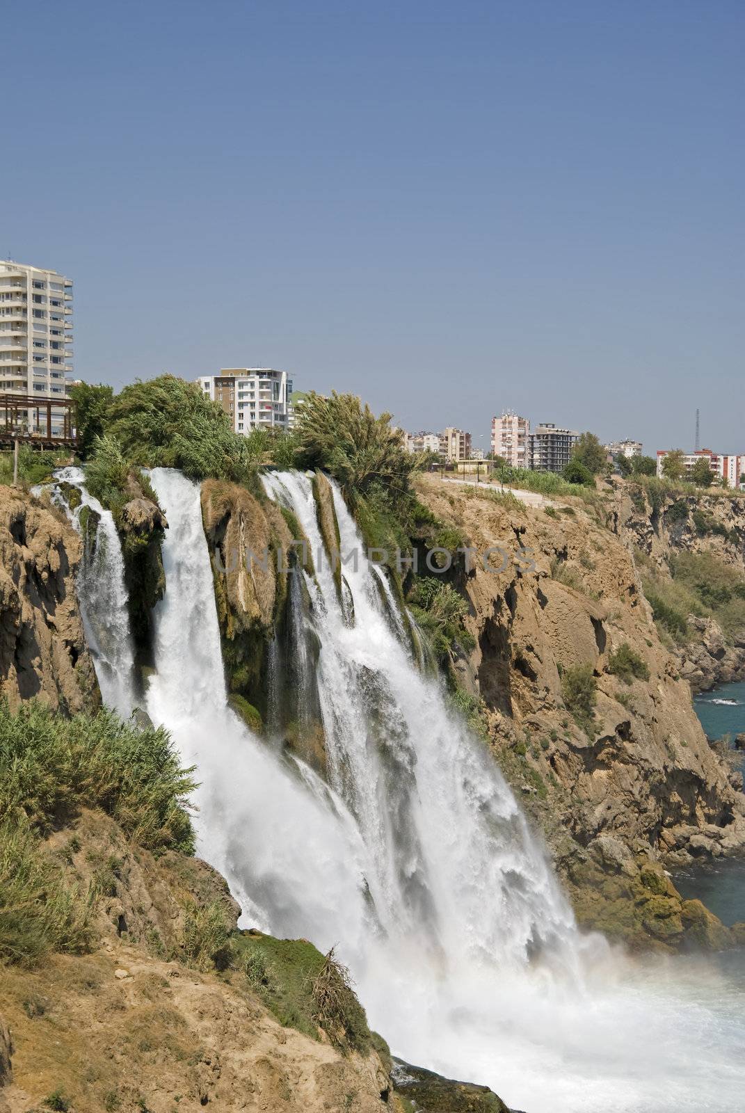 D�den lower waterfalls at Antalya, Turkey by Gertje