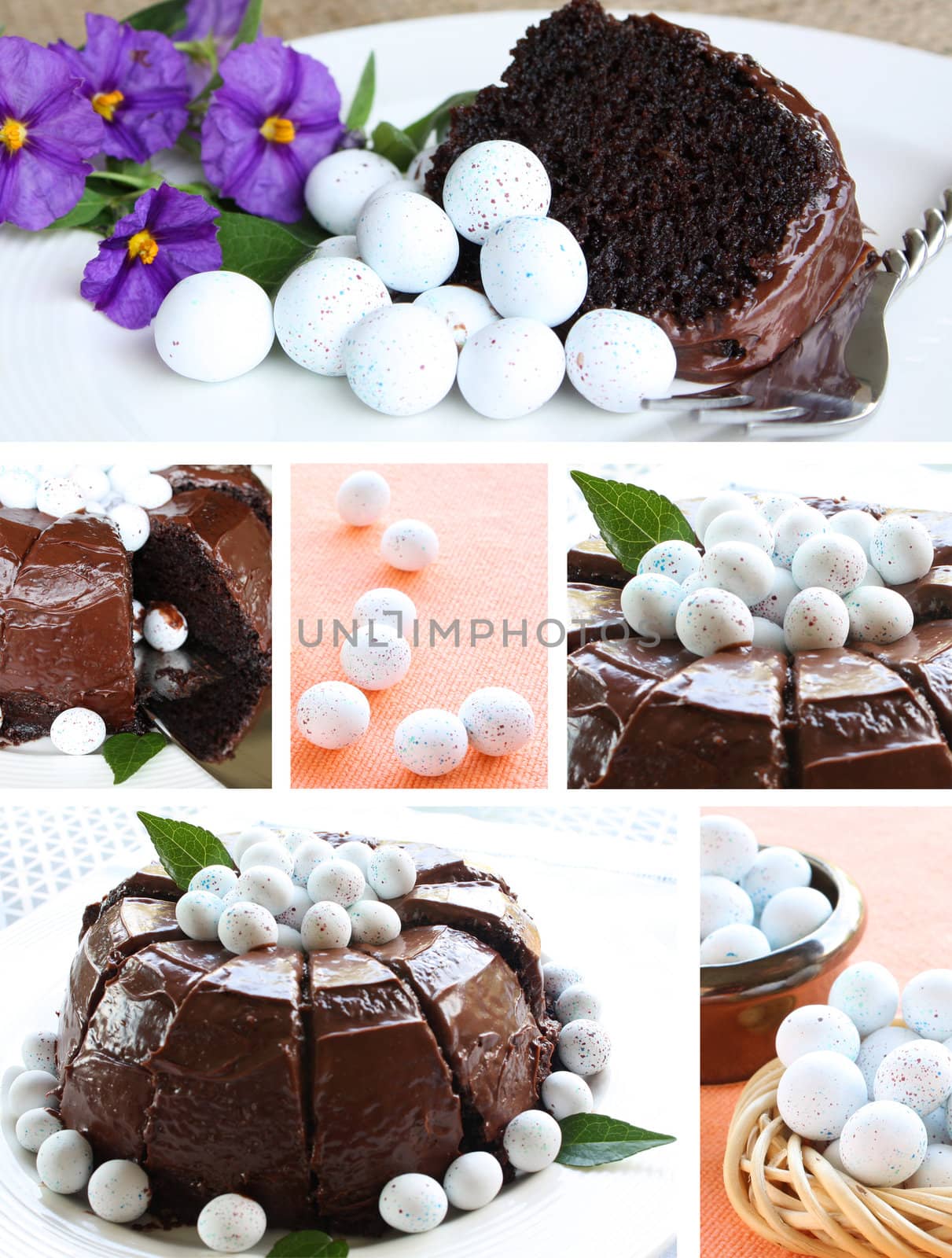 Easter Egg Cake by liznel
